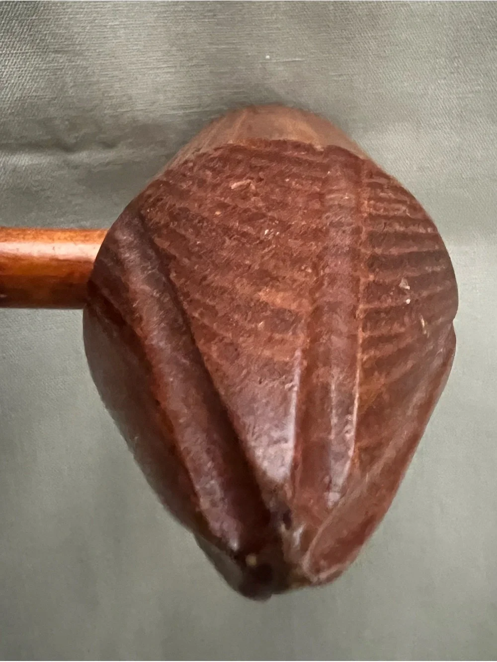 Vintage Wooden 12” Bossing Mallet for Crushing and Tenderizing